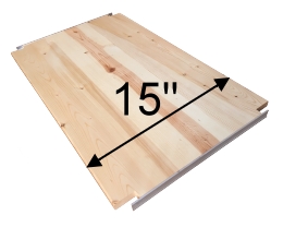 15" Deep Shelf overview