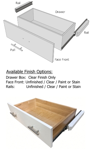 Standard Drawer Selection