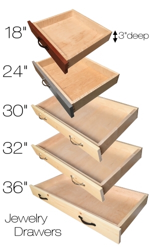 Jewelry Drawer Selection