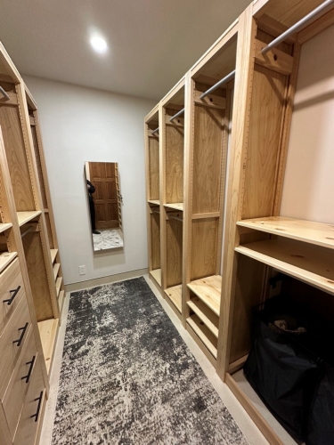 Customer photo of Lundia solid wood left unfinished