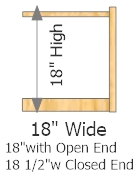 Add-On Frame 18" Wide × 18" High