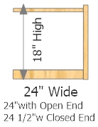Add-On Frame 24" Wide × 18" High