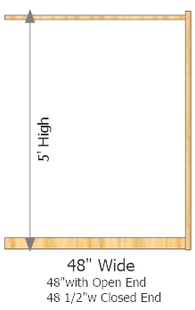 Add-On Frame 48" Wide × 60" High