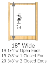 Starter Frame 18" Wide × 24" High